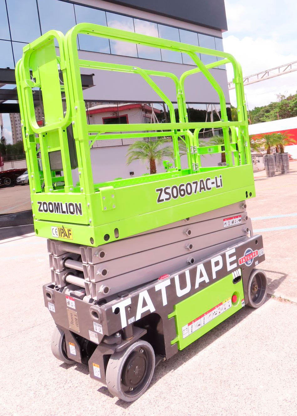 Guindastes Tatuapé | A Zoomlion ZS0607AC-Li (frequentemente